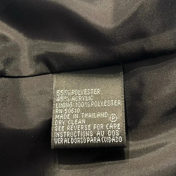 Kasper Vintage Light Brown & Light Tan W A Tint Of Gold  SZ 8 Blazer - Picture 13 of 13